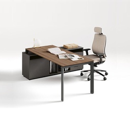 [E-COM06] Corner Desk Right Sit